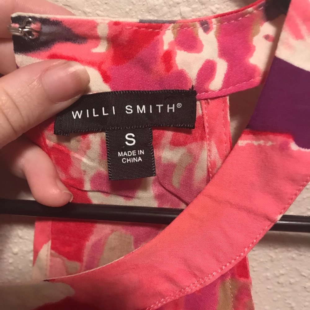 Pink patterned tank - Picture 2 of 2